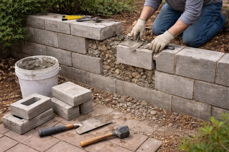 Block Wall Repair in Deland, FL