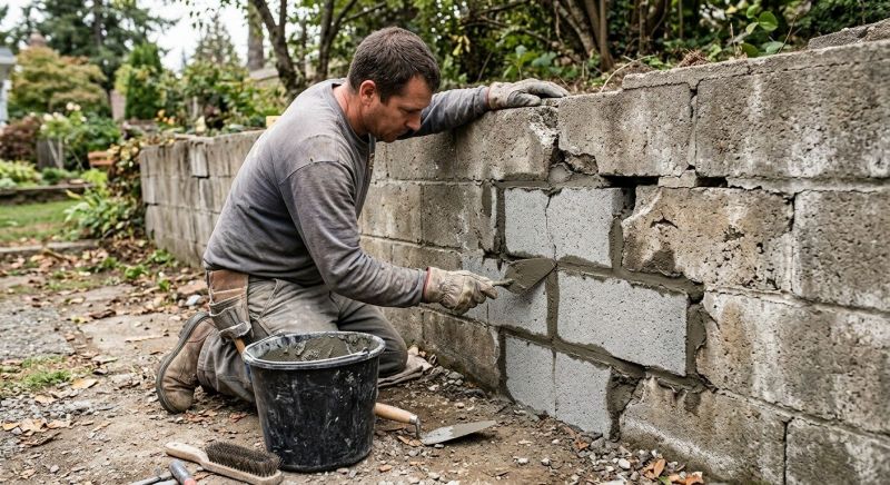 Block Wall Repair in Longwood, FL