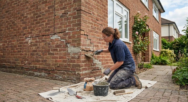 Brick Fence Repair in Deltona, FL