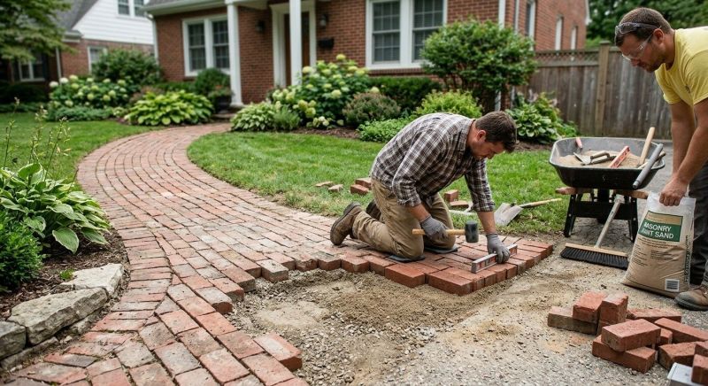 Brick Flatwork Repair in Port Orange, FL
