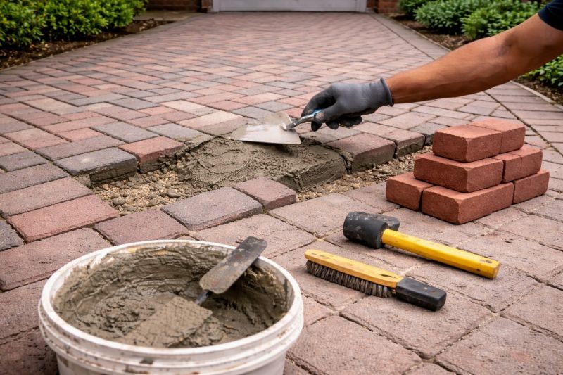 Brick Flatwork Repair in Winter Park, FL