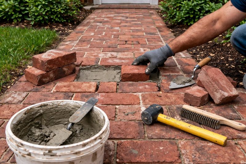 Brick Pathway Repair in Deltona, FL
