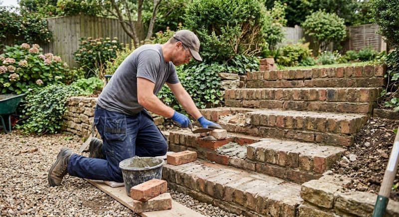 Brick Stairs Repair in De Leon Springs, FL