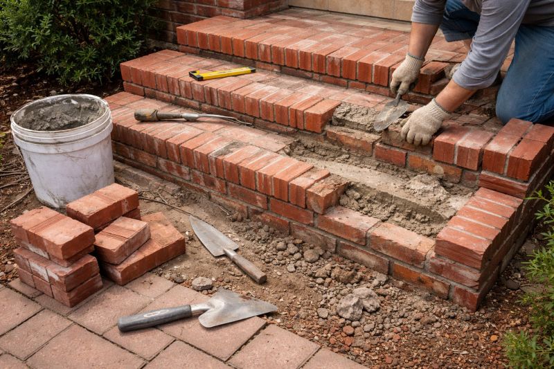 Brick Stairs Repair in Sanford, FL