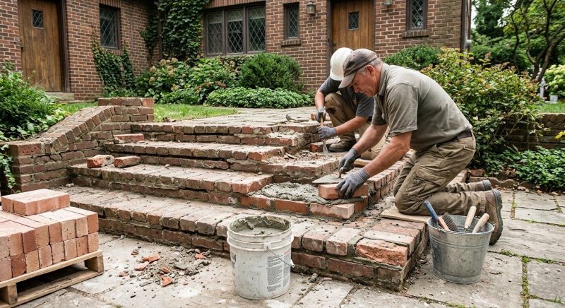 Brick Stairs Repair in Sanford, FL