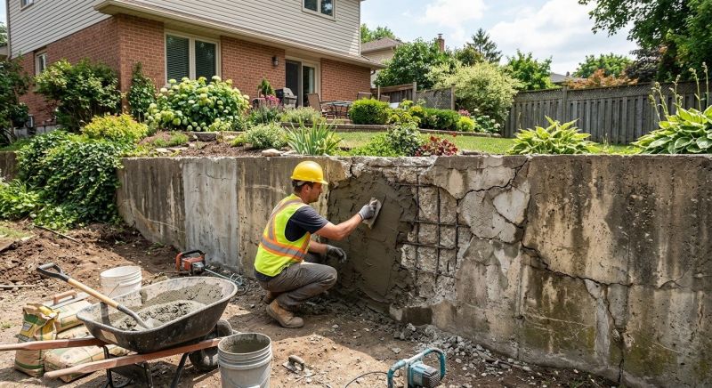 Retaining Wall Repair in Maitland, FL