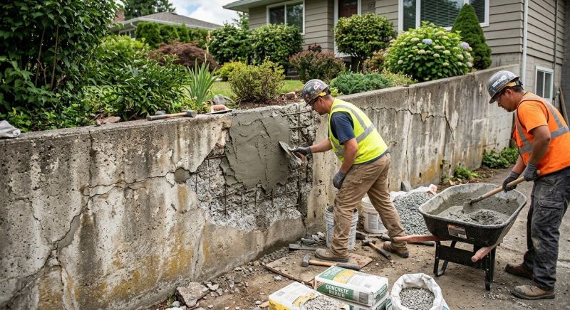 Retaining Wall Repair in New Smyrna Beach, FL