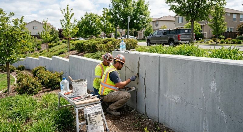 Retaining Wall Repair in Oviedo, FL