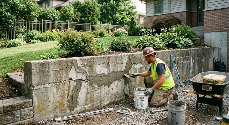Retaining Wall Repair in Winter Springs, FL