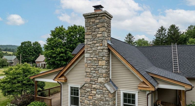 Stone Chimney Installation in Deland, FL