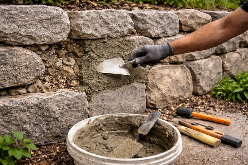 Stone Wall Repair in Daytona Beach, FL
